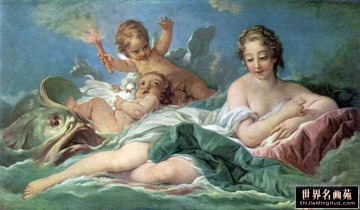 Naissance de Vénus François Boucher Classic Nu Peinture à l'huile